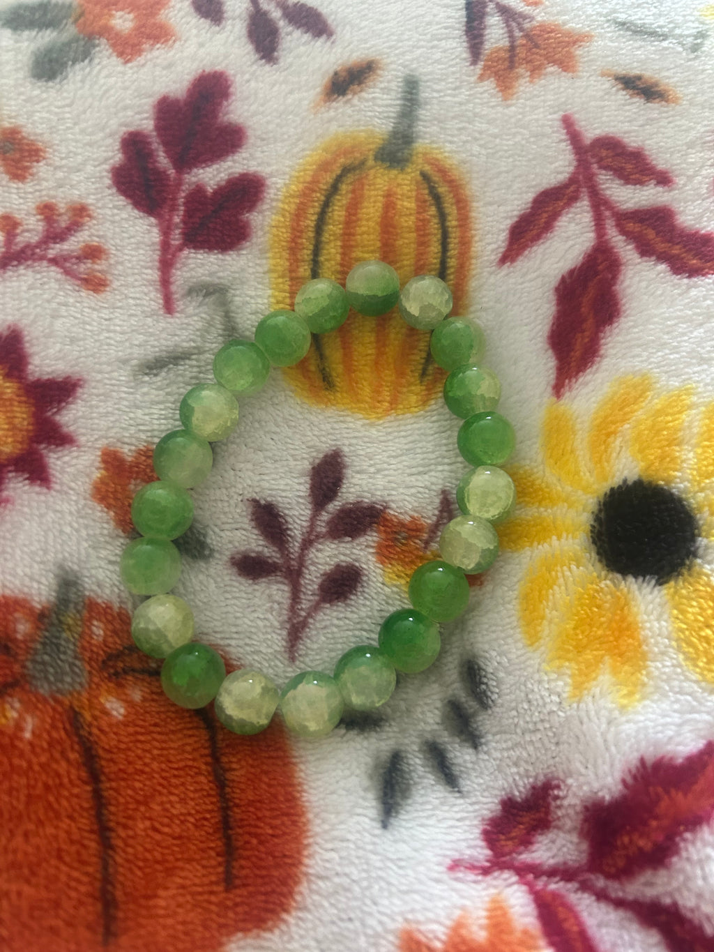 sage green bracelet