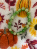 sage green bracelet