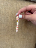 glass clay bracelet